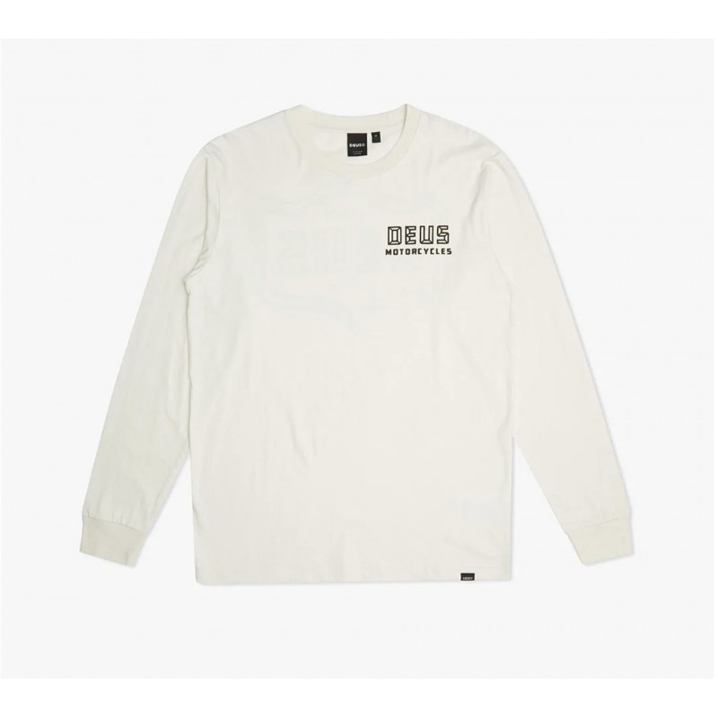 T-SHIRT KATOEN QUARTERS LONG SLEEVE TEE VINTAGE...