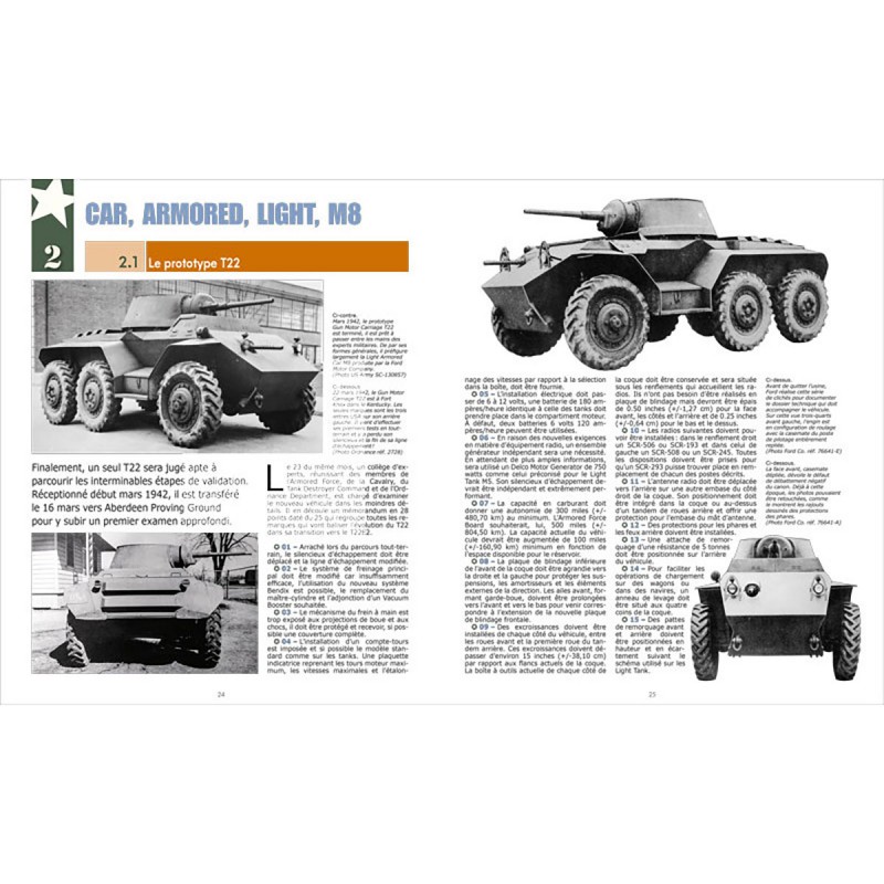 DE FORD M8 & M20 PANTSERWAGENS VAN HET U.S. ARMY