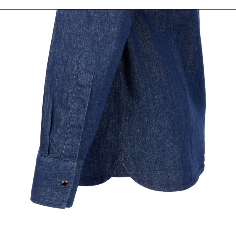 Western-Hemd 1952 Rider Shirt 8oz Indigo – Pike...