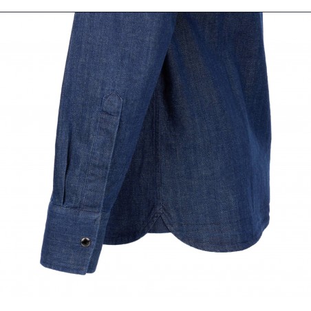 Western shirt 1952 Rider Shirt 8oz indigo - Pike Brothers