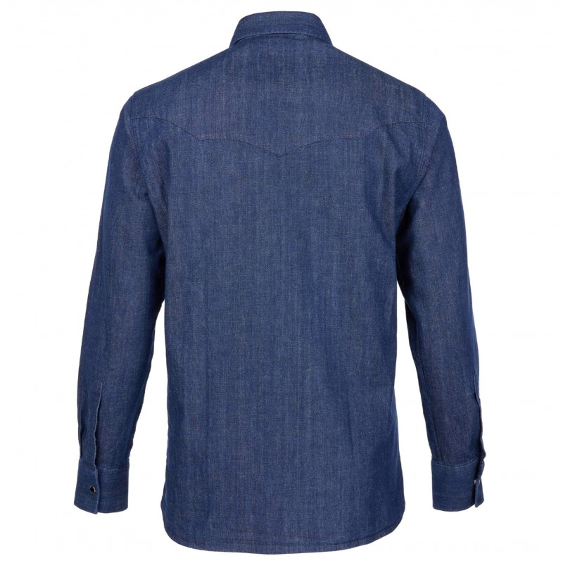 Western-Hemd 1952 Rider Shirt 8oz Indigo – Pike...
