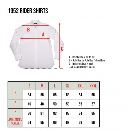 Western-Hemd 1952 Rider Shirt 8oz Indigo – Pike Brothers