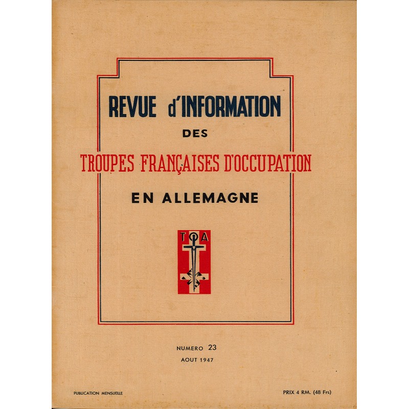 Information Review of the French Occupation...