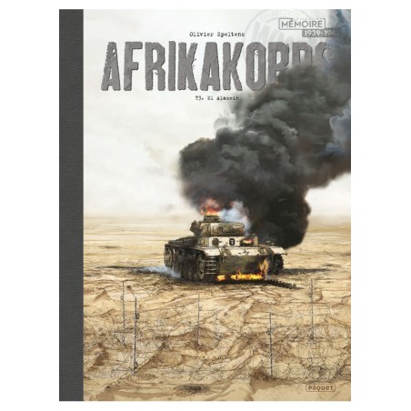 AFRIKAKORPS T3 -TOILE - EL ALAMEIN