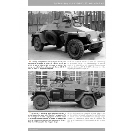 NUTS & BOLTS VOL 47 - Horch's leichte Panzerspähwagen on Einheitsfahrgestell I & II - Sd.Kfz. 221, 222, 223, 247, 260, 261