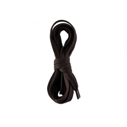 Brown flat waxed cotton laces / Brown 97138 FLAT WAXED... 2