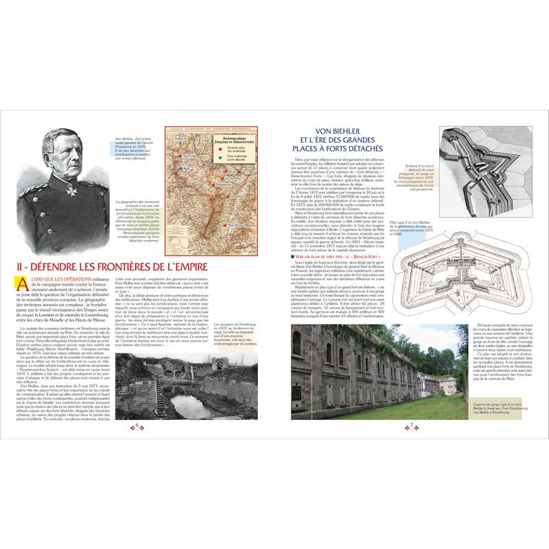 GERMAN FORTIFICATIONS IN ALSACE-LORRAINE 1870–1918