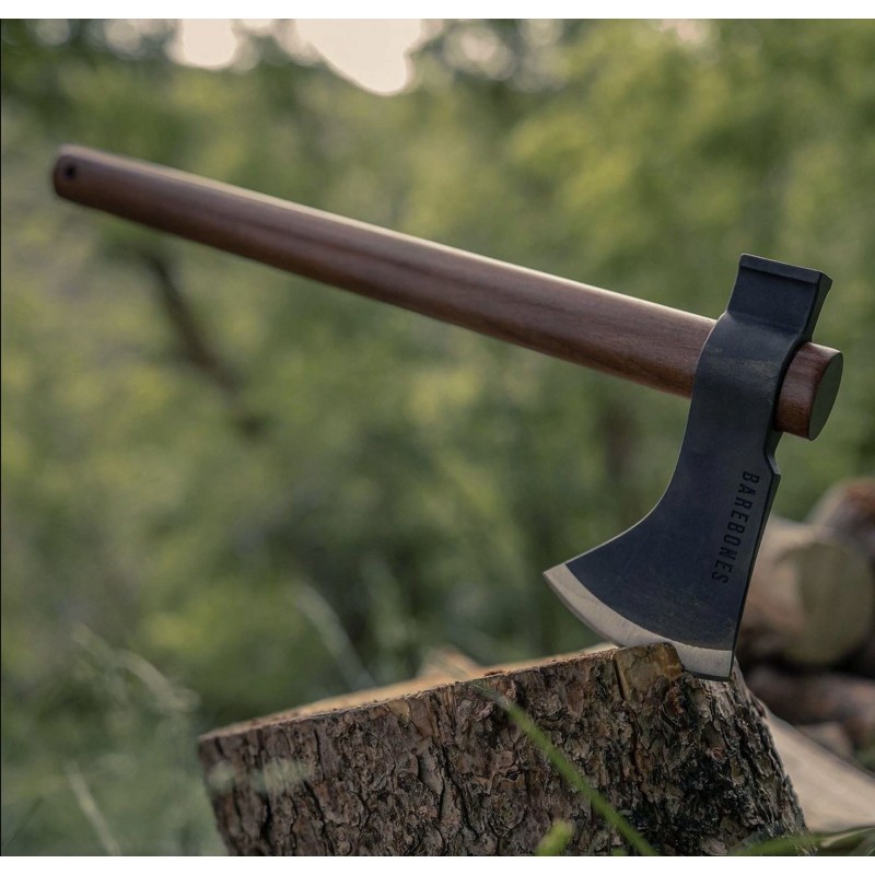 HACHA DE CAMPO/TOMAHAWK BAREBONES CON FUNDA