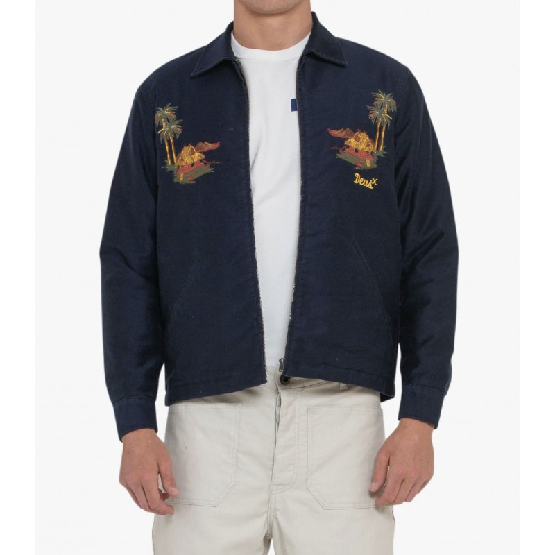 Jack VOODOO SOUVENIR JACKET - NAVY - Deus Ex...