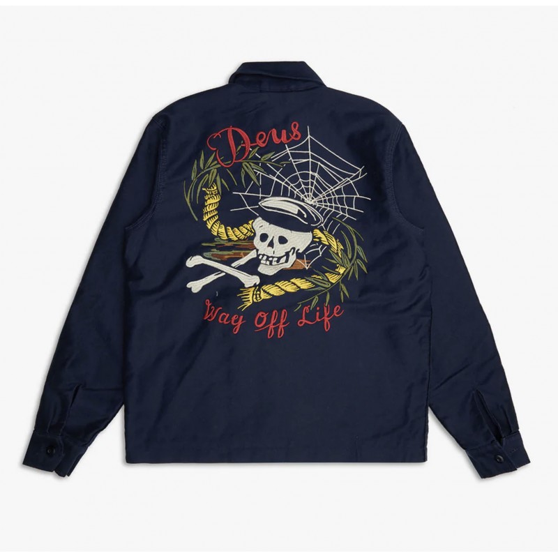 Jacke VOODOO SOUVENIR JACKET - NAVY - Deus Ex...