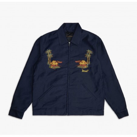 Jack VOODOO SOUVENIR JACKET - NAVY - Deus Ex Machina