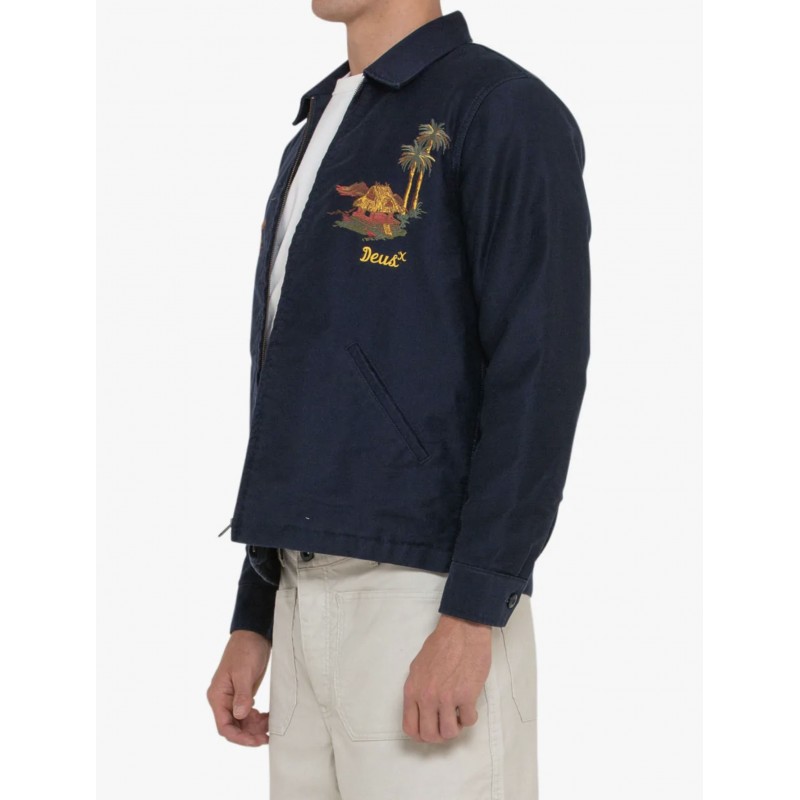 Jacke VOODOO SOUVENIR JACKET - NAVY - Deus Ex...