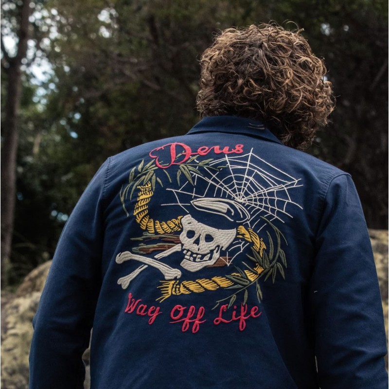 Jack VOODOO SOUVENIR JACKET - NAVY - Deus Ex...