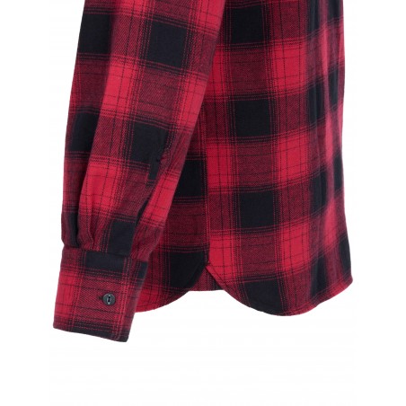 1937 Roamer Shirt red check flannel - Pike Brothers