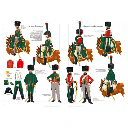 La Garde Impériale du Premier Empire :  Les Troupes à Cheval  - Tome 2