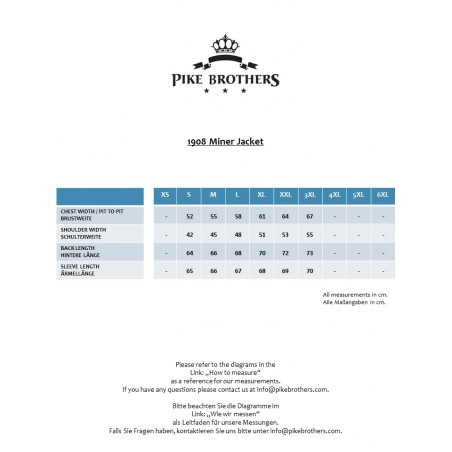 Veste 1908 Miner Jacket waxed tan - Pike Brothers