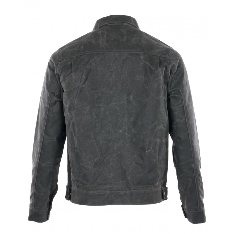 Jacke 1908 Miner Jacket waxed olive - Pike...