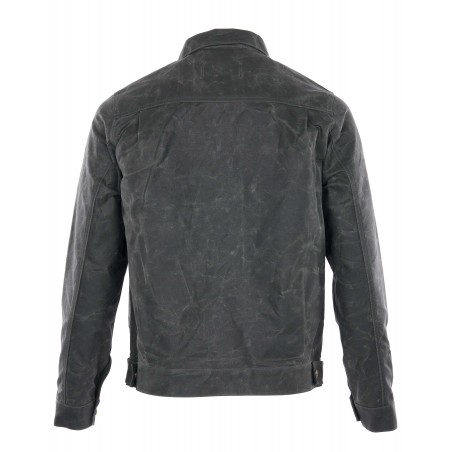 Jas 1908 Miner Jacket waxed olive - Pike Brothers
