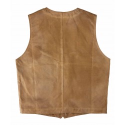 Gilet 1937 Roamer Vest waxed tan - Pike Brothers 2