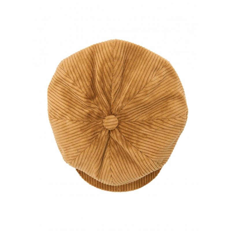 Mütze 1928 Newsboy Cap Goliath cord mustard –...