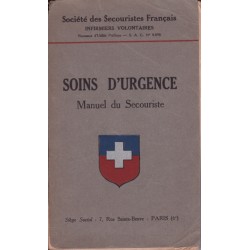 Soins d’Urgence, Manuel du Secouriste - Société des...