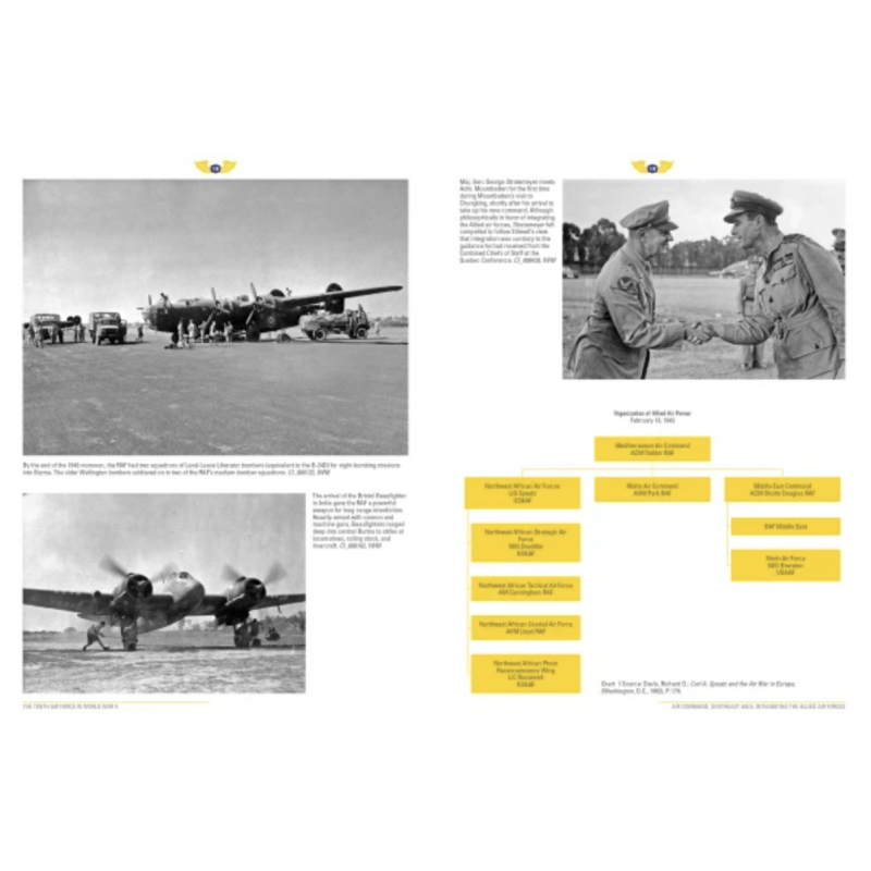 LA DÉCIMA FUERZA AÉREA en la Segunda Guerra...