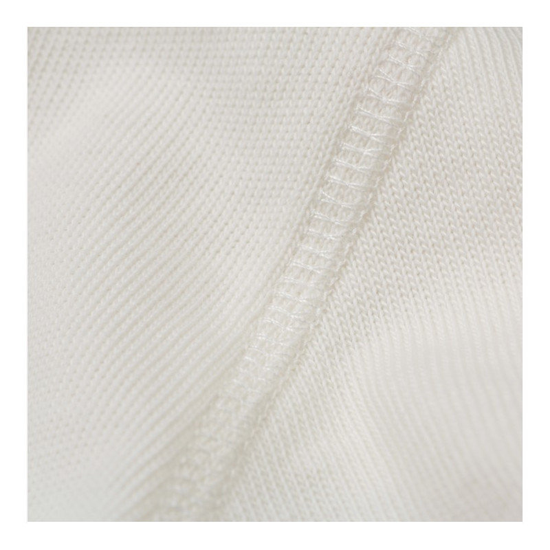 Short-sleeve ecru button-placket T-shirt - Utility Shirt Short Sleeve ecru