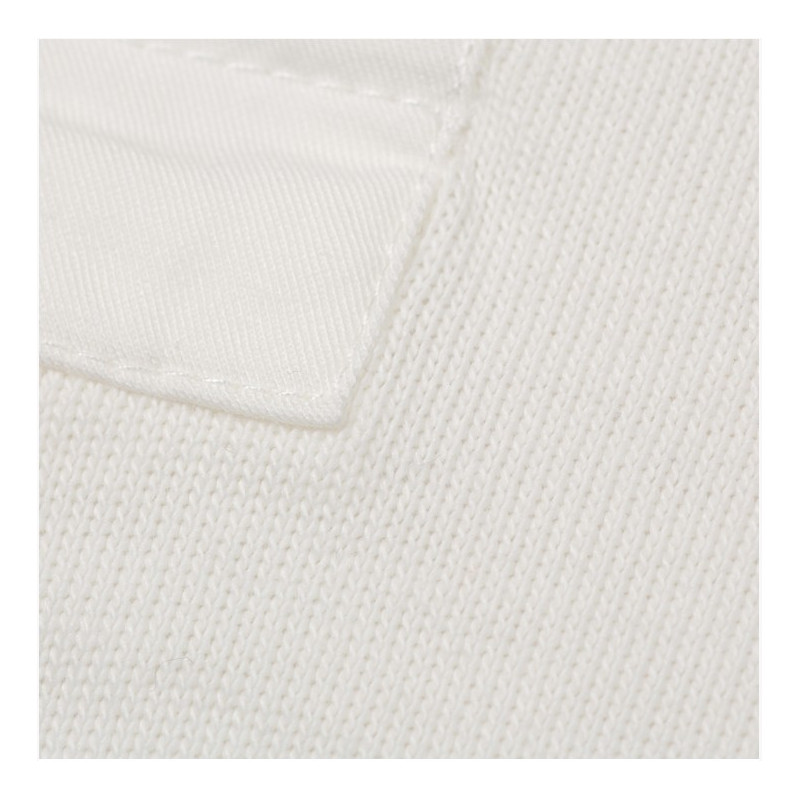 T-Shirt mit Knopfleiste kurzärmelig ecru – Utility Shirt Short Sleeve Ecru