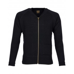 Gilet C2 laine merinos Sweater Black 1943 - Pike Brothers