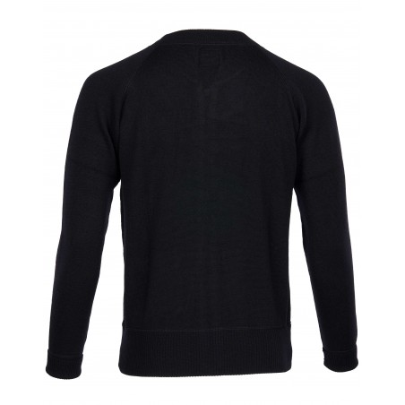 Gilet C2 laine merinos Sweater Black 1943 - Pike Brothers