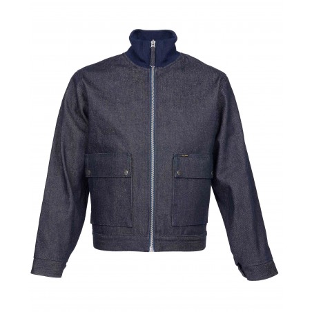 Spijkerjasje ruwe denim 3XL - 1965 Lumber Jacket 18oz indigo Pike Brothers