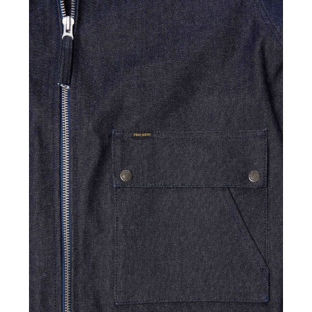 Blouson en Jean Denim Brut 3XL - 1965 Lumber Jacket 18oz indigo Pike Brothers