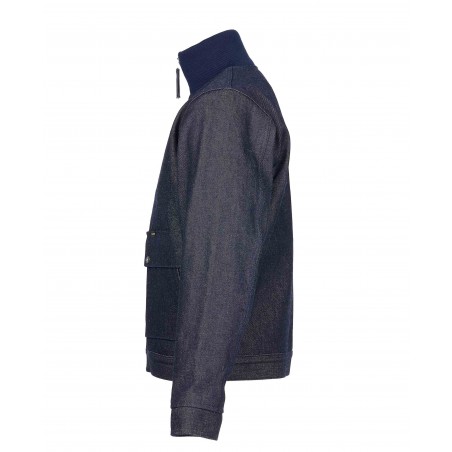 Blouson en Jean Denim Brut 3XL - 1965 Lumber Jacket 18oz indigo Pike Brothers