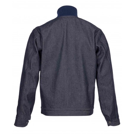 Blouson en Jean Denim Brut 3XL - 1965 Lumber Jacket 18oz indigo Pike Brothers