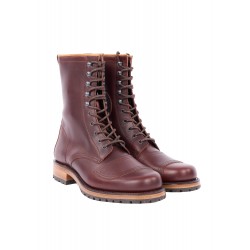 Bruinleren motorlaarzen 1966 Explorer Boots brown - Pike...