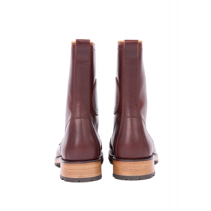 Bruinleren motorlaarzen 1966 Explorer Boots...