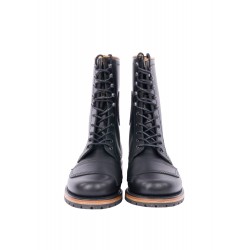 Motorradstiefel Leder Schwarz 1966 Explorer Boots black -... 2