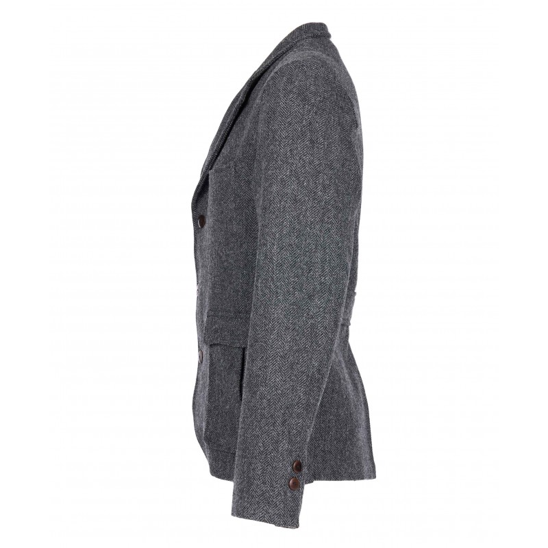 Graue Wolljacke – 1932 Surveyor Cricketeer...