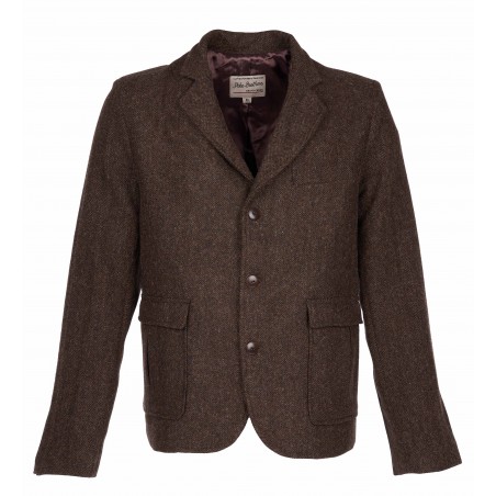 Veste en laine marron – 1938 Cricketeer Jacket Upland brown – Pike Brothers