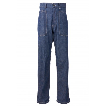 Pantalon 1940 Army Denim Trousers indigo 9 oz – Pike Brothers