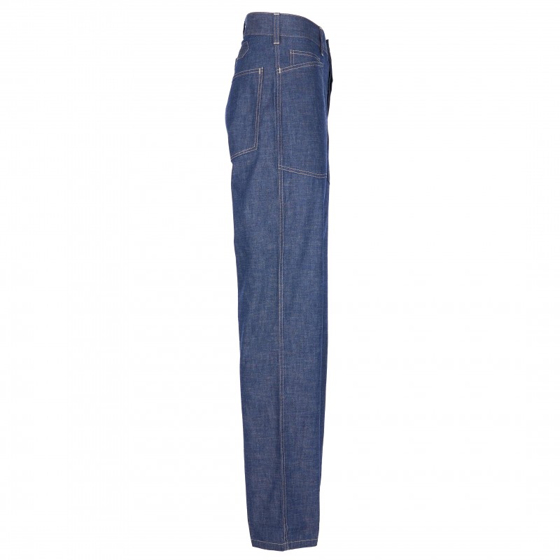 Pantalon 1940 Army Denim Trousers indigo 9 oz –...