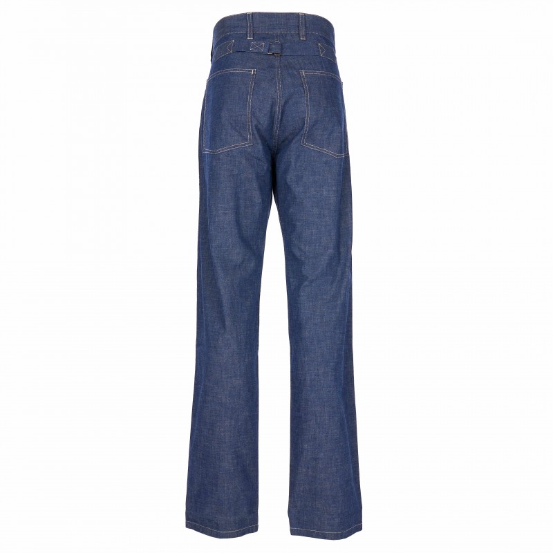 Pantalon 1940 Army Denim Trousers indigo 9 oz –...