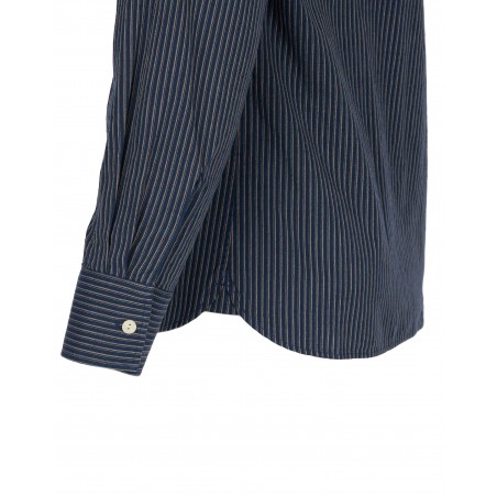 1947 Albatros Shirt Lowell blue - Pike Brothers