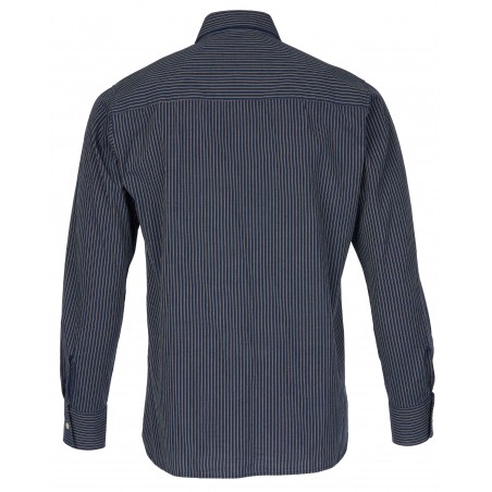 1947 Albatros Shirt Lowell blue - Pike Brothers