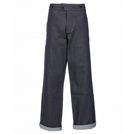 Broek 1905 Hauler Pant blue wabash - Pike Brothers