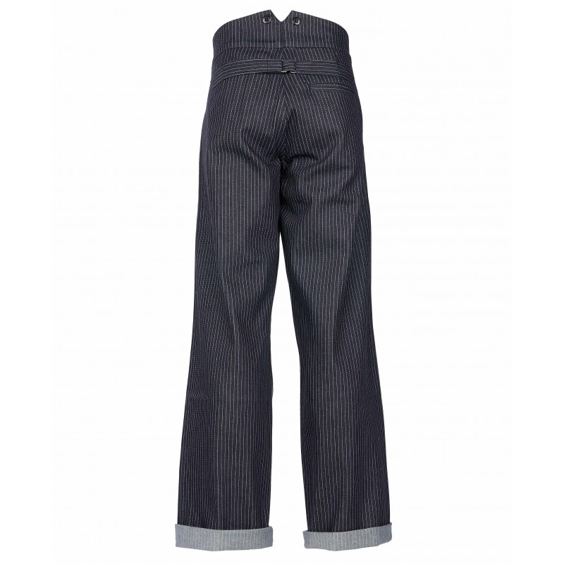 Hose 1905 Hauler Pant blue wabash - Pike Brothers