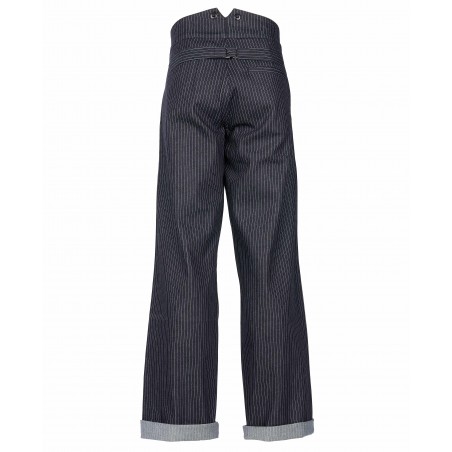 Broek 1905 Hauler Pant blue wabash - Pike Brothers