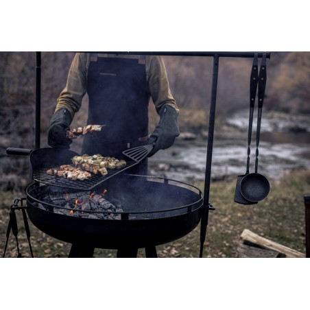 Fischspatel für Barbecue Plancha – COWBOY COOKING FISH SPATULA Barebones Living