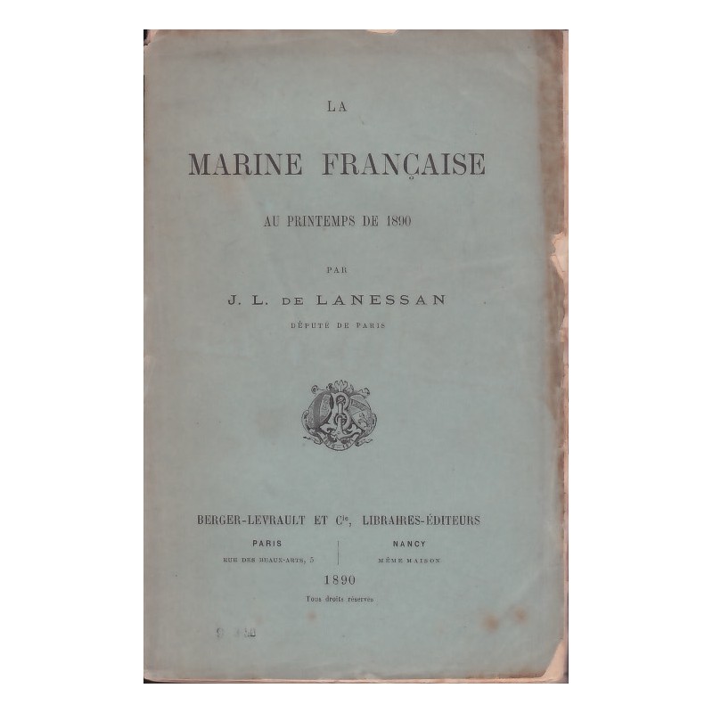 Die französische Marine im Frühjahr 1890
