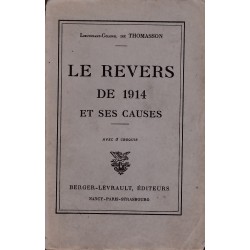 Le Revers de 1914 et ses Causes
